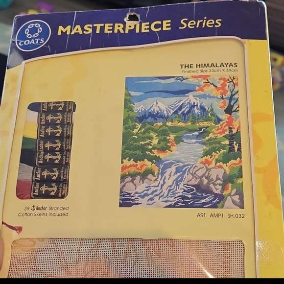 Anchor Stitch Kit The Himalayas Masterpiece Series Needle Includes - Picture 7 of 7